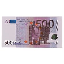 Блокнот с отрывными листами «500 евро»