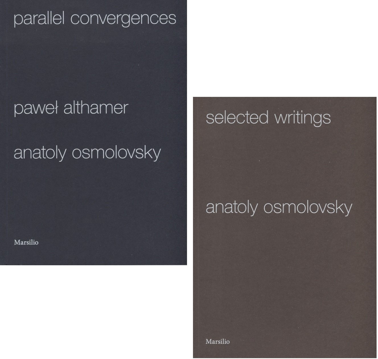 

Selected writings. Parallel convergences. Комплект из 2 книг