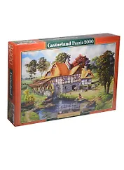 Пазлы 2000 C-200498 Водяная мельница (92х68см) (коробка) (Castorland)
