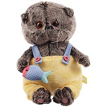 Игрушка мягкая Budi Basa, Басик BABY в меховом комбинезоне