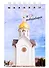 Блокнот А7 60л кл. "Новосибирск. Часовня Николая Чудотворца" спираль, УФ лак - 0