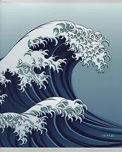 Тетрадь 96л кл. "Арт микс" мел.картон, мат.ламинация, выб.лак, офсет 60г/м2, ассорти