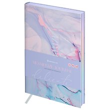 Ежедневник недатированный «Mesmerize journal. Delicate» А5, 136 листов, экокожа, Greenwich Line
