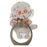 Держатель-кольцо для телефона Басик с кофе (металл) (коробка) (12-17754-210602)