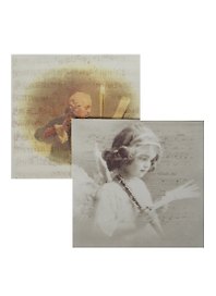 Набор салфеток для декупажа Концерт для флейты (2068/24L001) (2шт) (упаковка)