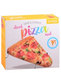 Матрас надувной для плавания Пицца INTEX (58752EU) (175x145см) (коробка) (3+) (INTEX)