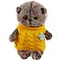 Игрушка мягкая Budi Basa, Басик BABY в жилетке 20 см BB-037 - 0