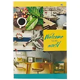 Тетрадь в клетку BG, Welcome to my world, А4, 96 листов, в ассортименте