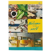 Тетрадь общая «Welcome to my world», 96 листов в клетку, А4, в ассортименте - BG