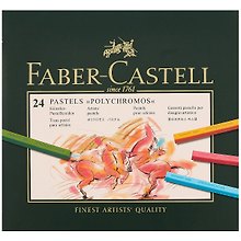 Пастель «Polychromos», Faber-Castell, 24 цвета