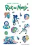 Набор стикеров. Рик и Морти (формат А5, в пакете) - 0