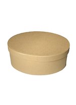 Коробка из картона Xing Zhong овал (12,5х18х7,5см) (CH3376/3)