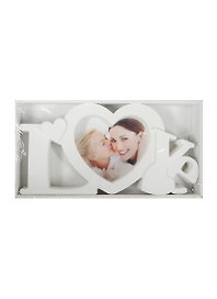 Фоторамка Love белый пластик (11х21) (6714041)
