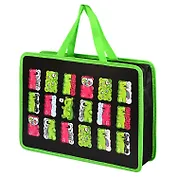 Папка для тетрадей А4 "Happy Owl" 34*25*10см, пластик, молния,ручки, дно с расширением, инд.уп.