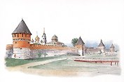 Открытка Тула Кремль