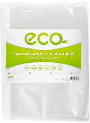 Папка-вкладыш с перфорацией Hatber "Апельсиновая корка", А4, 100 штук