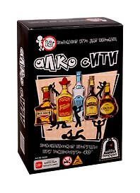 Настольная игра «Алко Сити», Witty Hooligan, 18+