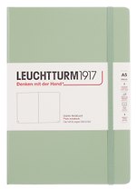 Книга для записей A5 125л нелин. "Classic" тв.обл., цвет шалфей, Leuchtturm1917