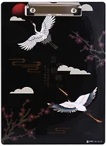 Планшет А4  "Журавли" пластик, ассорти