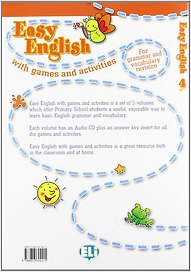 EASY ENGLISH with games and activities 4+CD