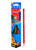 Карандаши цветные Maped, Color'Peps, 12 цветов с точилкой