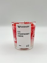 Свеча ароматическая Ice strawberry drink (250мл) (250-КН)