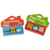 Ластик «Funny family», 3 штуки - 1