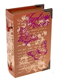 Шкатулка-книга дерево с шелком Цветные сны (17х11х5 см) (622923)