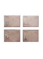 Набор конвертов Винтаж Города (1056554) (10шт.) (микс) (10х7,5см) (упаковка)