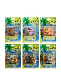 Игрушки PetZoo В лесу (PTZ-003) (6 видов) (4+) (блистер)