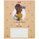 Тетрадь в клетку Hatber, "ТаксаLIFE", 24 листа, в ассортименте