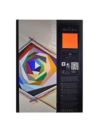 Бумага для пастели А4 "Tiziano" 160г/м2 №21 оранжевый, Fabriano