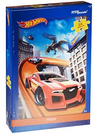 Пазл Mattel Hot Wheels Step puzzle maxi 24эл. 50x34,5см 90029