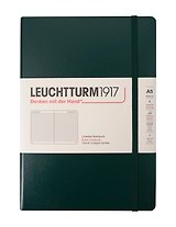 Книга для записей A5, 125 листов в линейку "Medium", твердая обложка, Зеленый лес, Leuchtturm1917