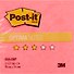 Стикеры Post-it, розовые, 100 листов, 7.6 х 7.6 см - 1