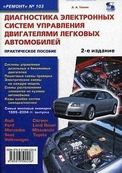 Диагностика электронных систем управления двигателями легковых автомобилей.- 2-е изд./ Выпуск 103. Приложение к журналу "Ремонт & Сервис".
