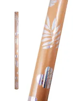 Бумага упаковочная 70*100 "Серебрянное сердце" крафт-голография, инд.уп.