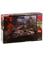 Пазл Super 3D, Танк Т-34. 500 эл.,61*46см. 10177