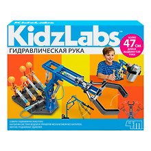 Конструктор Гидравлическая рука, 28 деталей. KidzLabs/ КидзЛабс 4М