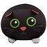 Игрушка-антистресс Котик черный лежит 35*30см (АН2017-22) - 1