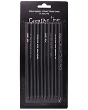 Карандаши "Мотивирующие надписи", чернографитные 10 штук