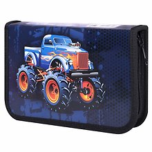 Пенал 1отд. "MONSTER TRUCK" 19*11см, лам.картон, инд. уп.