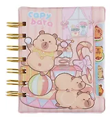 Записная книжка А6- 60 листов, линейка, "Капибара", в ассортименте