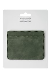 Картхолдер (темно-зеленая) (софт тач) (12-BLUEDOT-202511-CH-08)