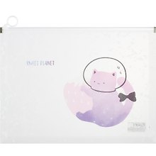 Папка на молнии A4 «Sweet planet», с расширением, в ассортименте
