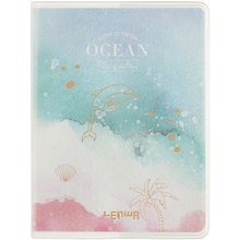 Записная книжка «Ocean» А7, 80 листов в клетку, Lenwa