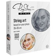 Набор для творчества Mozabrick. Картина нитями по любой фотографии «RingString Mini»