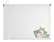 Папка на молнии А4  "Asian Cat" с расширением