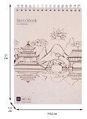Скетчбук «Дракон», А5, 60 листов, 120 г/м2, ArtSpace - 1