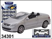 Машинка Peugeot 307CC (1:43) (34301) (коробка)